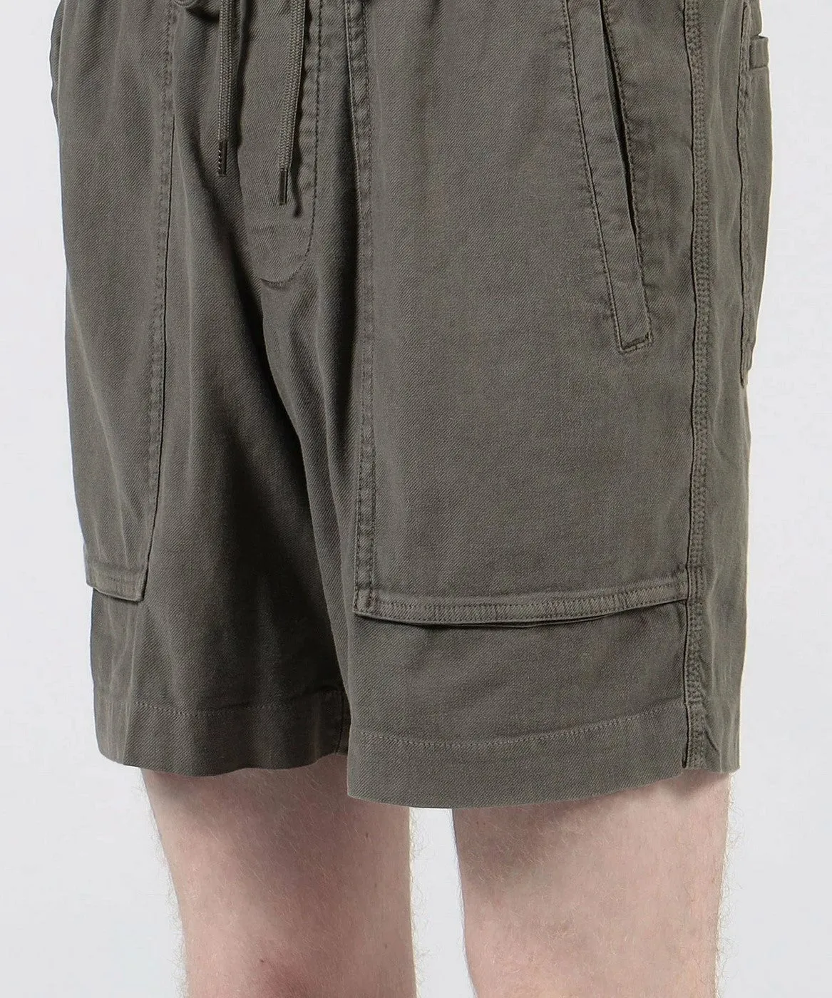 Patch Pocket Short-Black