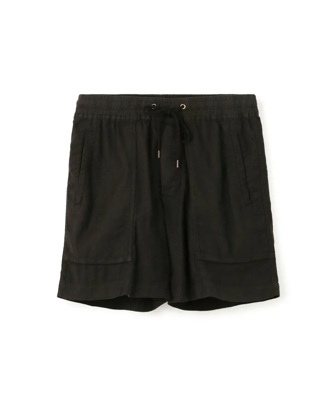 Patch Pocket Short-Black