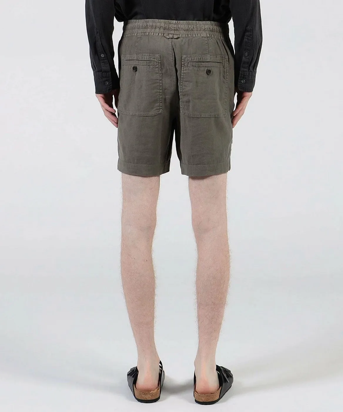 Patch Pocket Short-Black