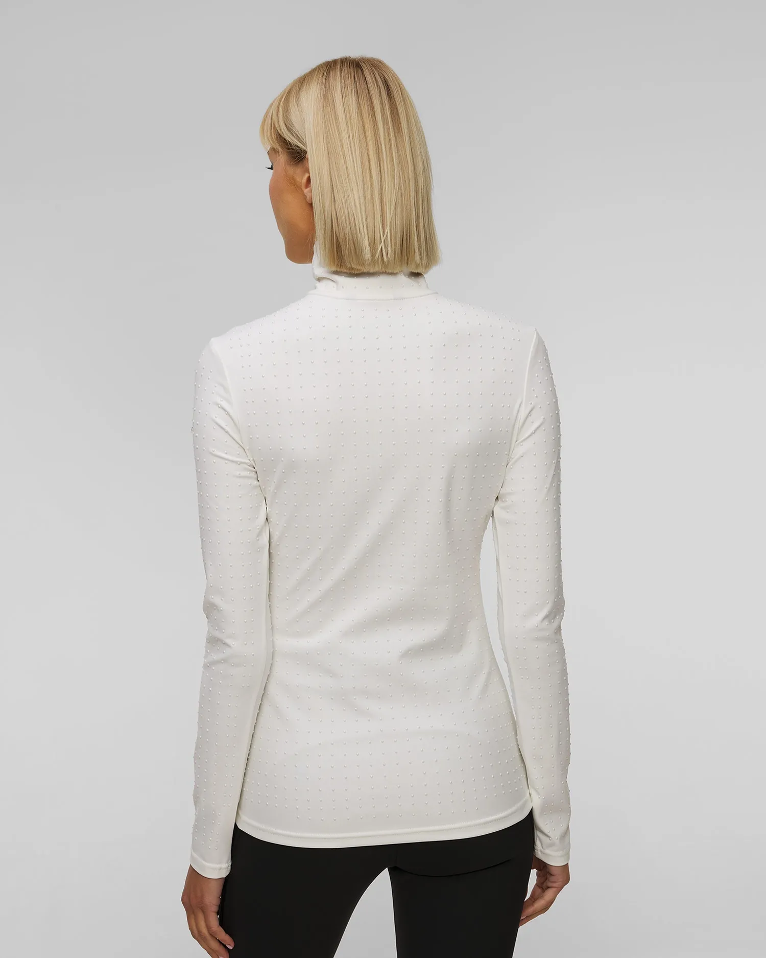 Pearl ski turtleneck with pearls Goldbergh Marie GB30520244-8040