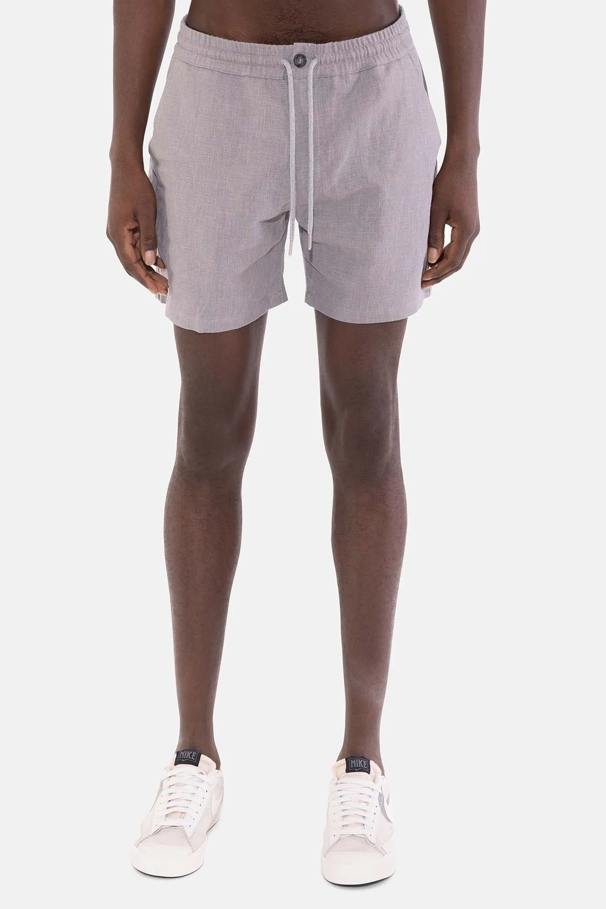 Perfect Linen Short - Grey