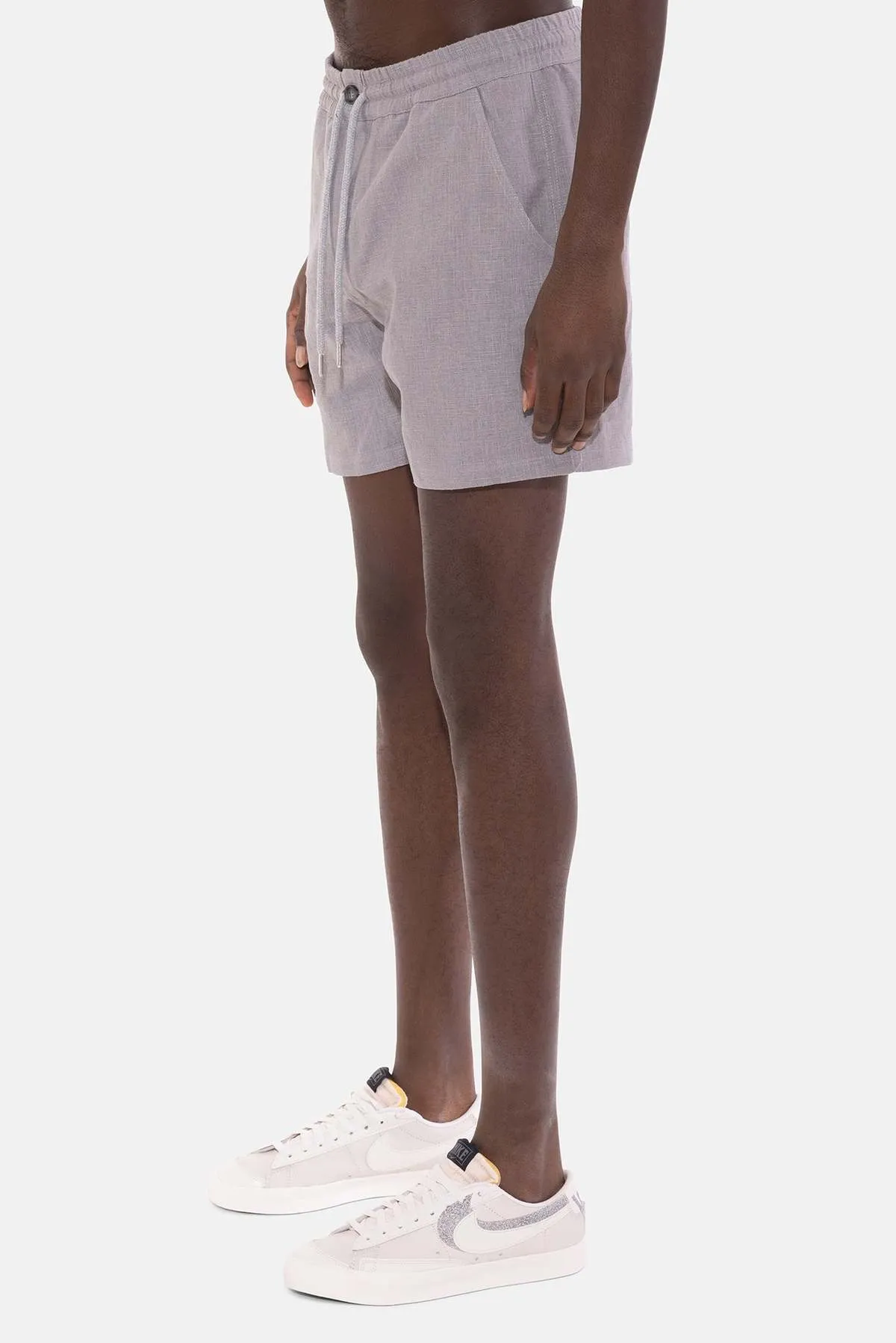 Perfect Linen Short - Grey