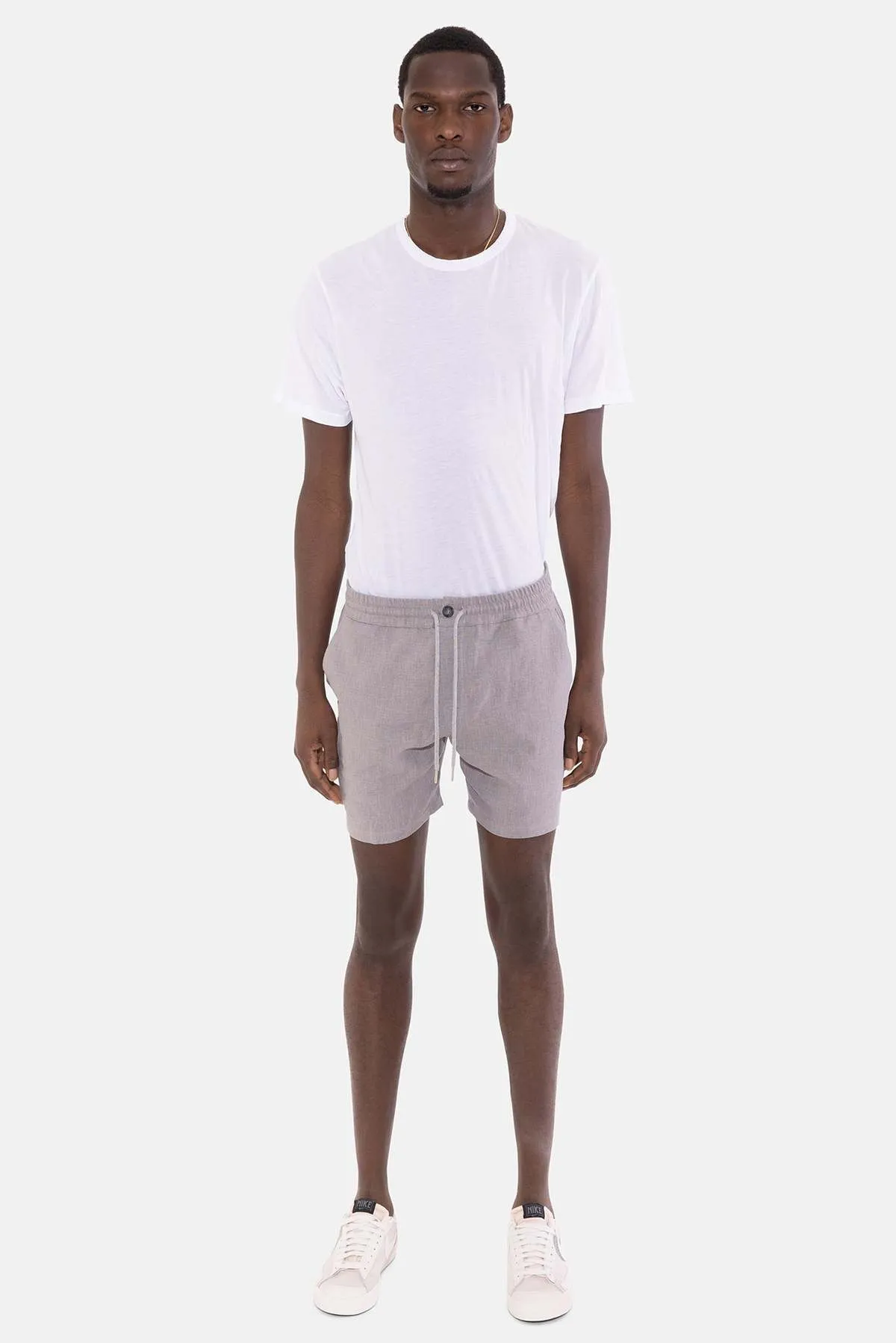 Perfect Linen Short - Grey