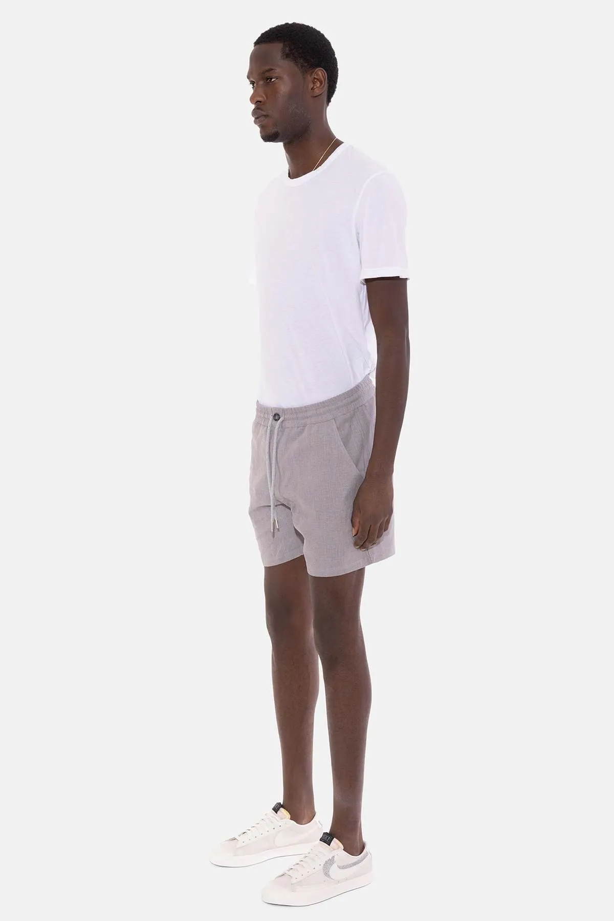 Perfect Linen Short - Grey