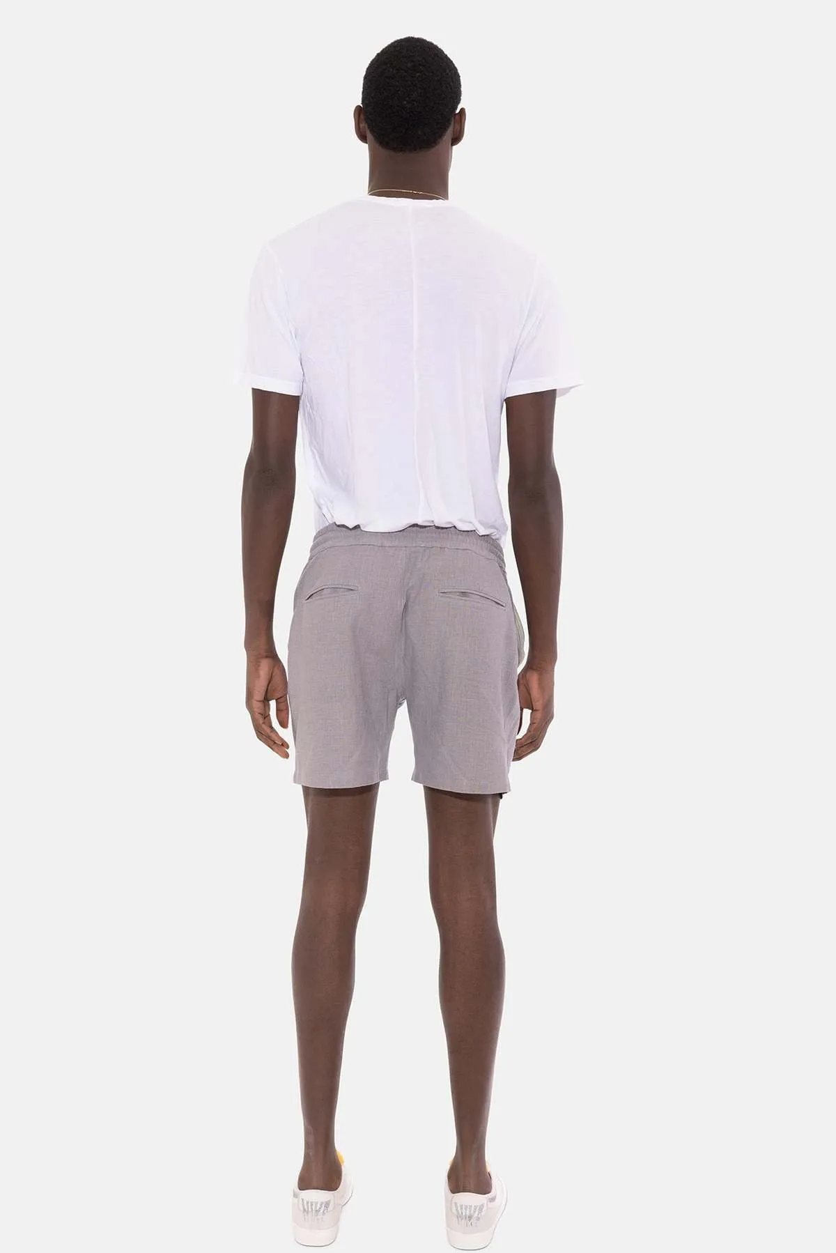 Perfect Linen Short - Grey