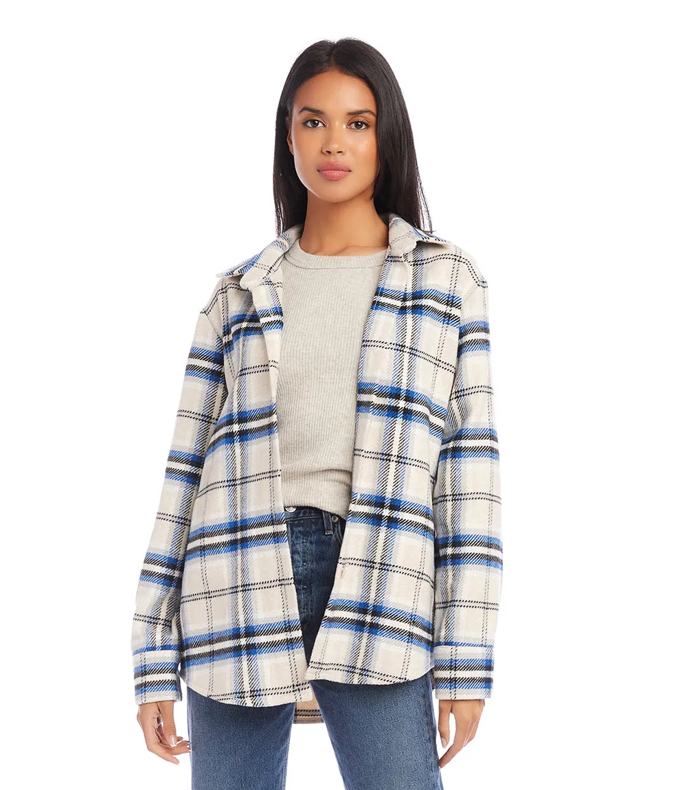 Plaid Shirt Jacket