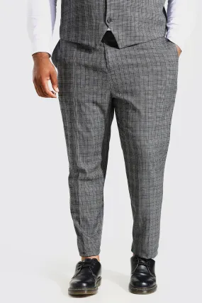 Plus Size Slim Fit Suit Trousers