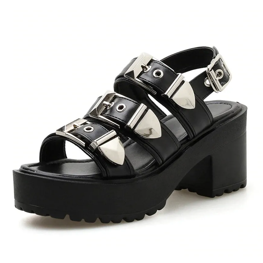 Pocket Money Buckle Sandals