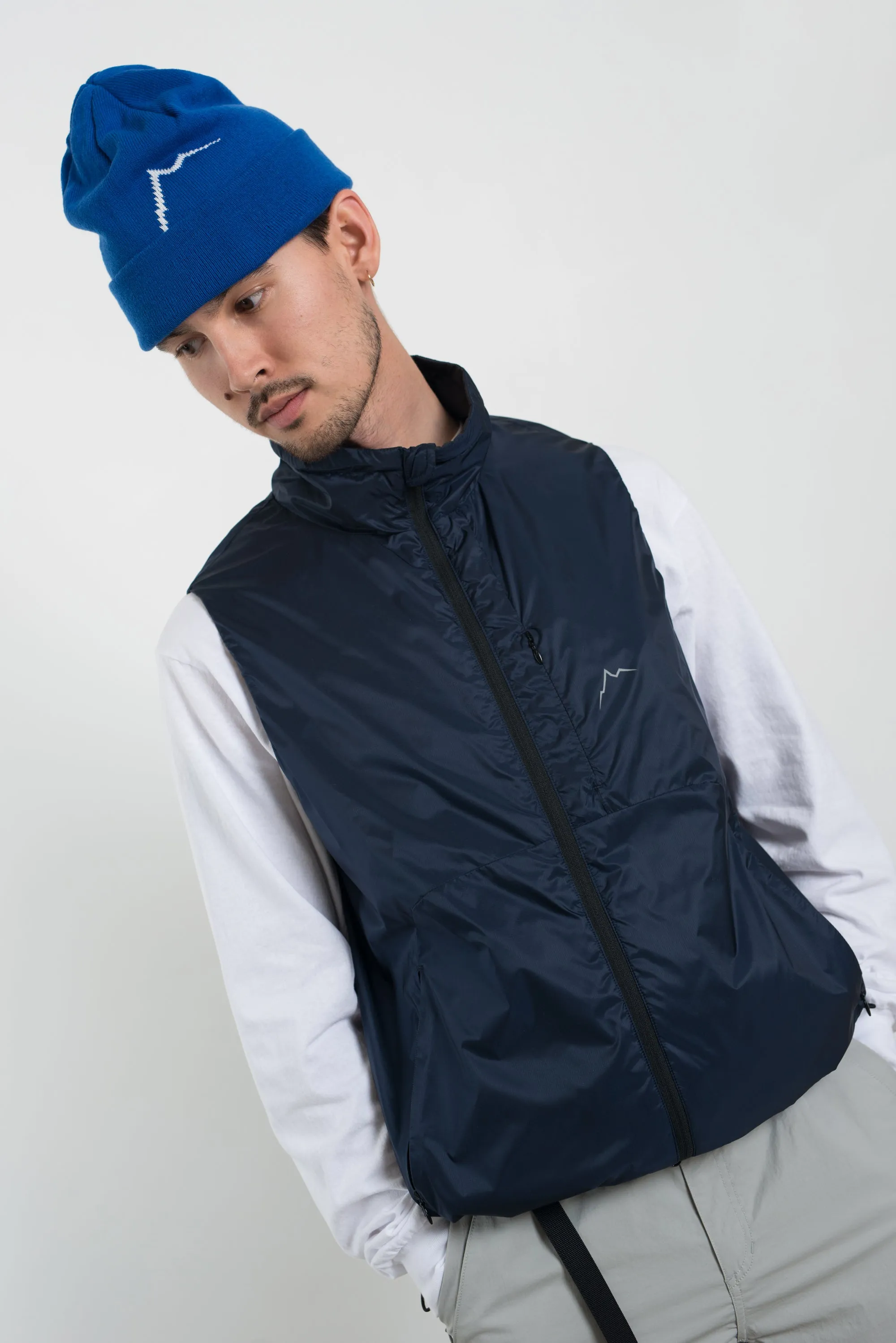 Primaloft Zip Vest Navy