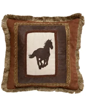 Product Name:  Carstens Home Decorative Framed Horse Pillow