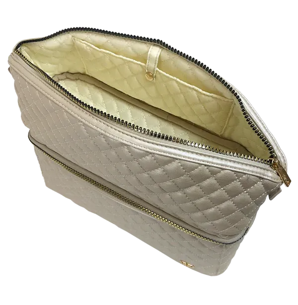 PurseN Stylist Travel Bag - Pearl Quilted