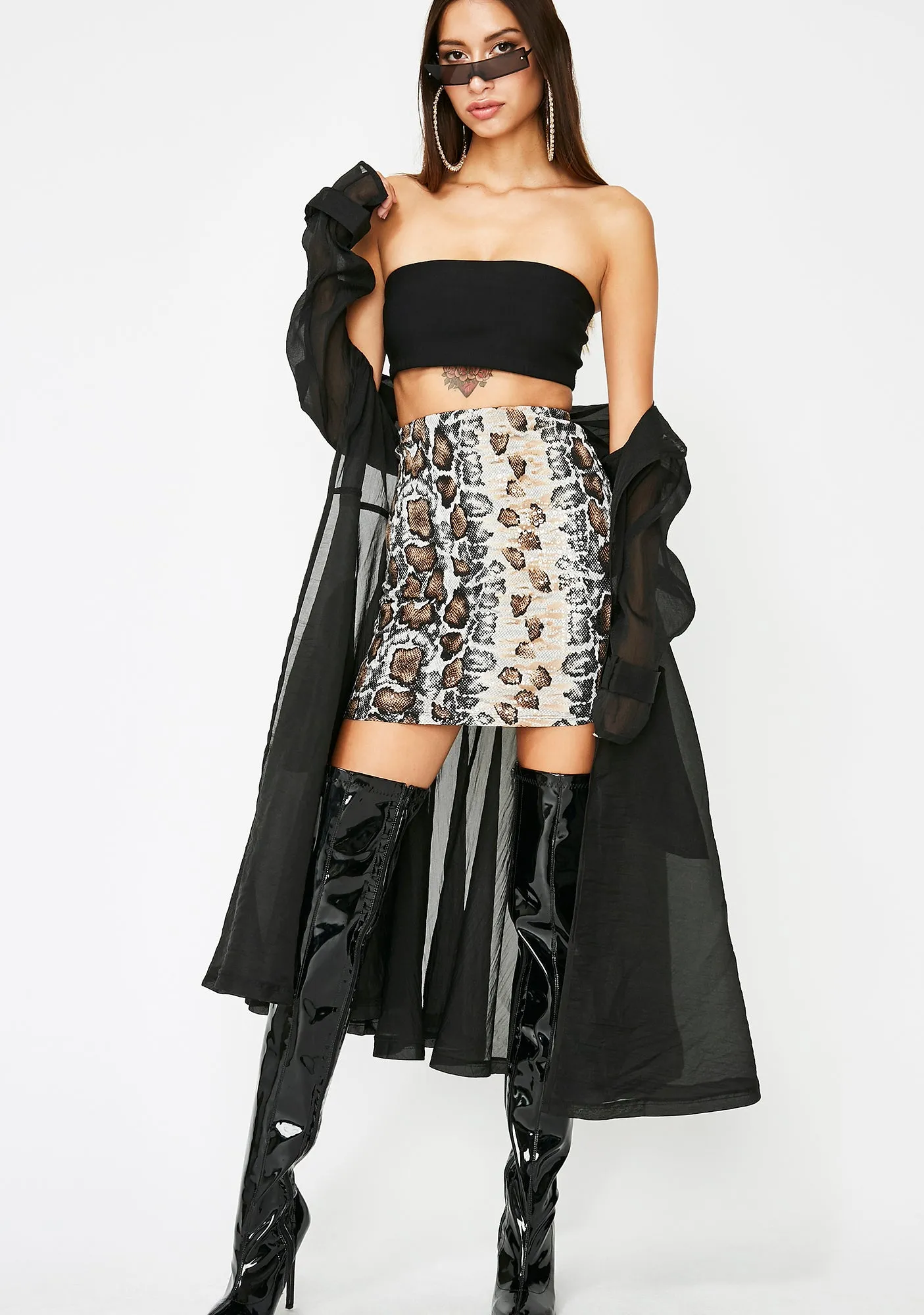 Rattle N' Roll Mini Skirt-