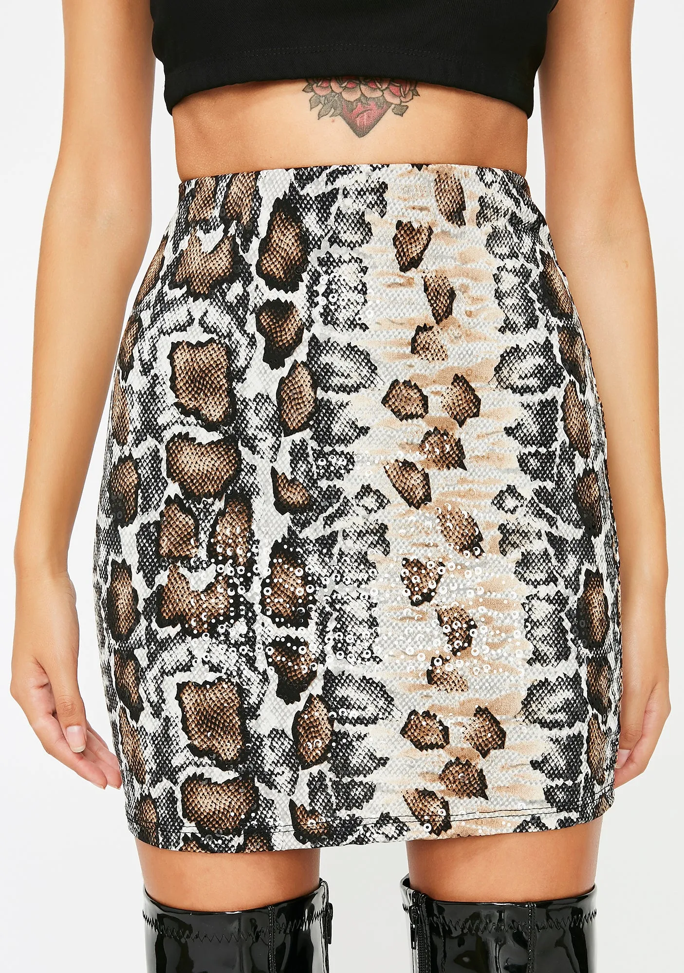 Rattle N' Roll Mini Skirt-