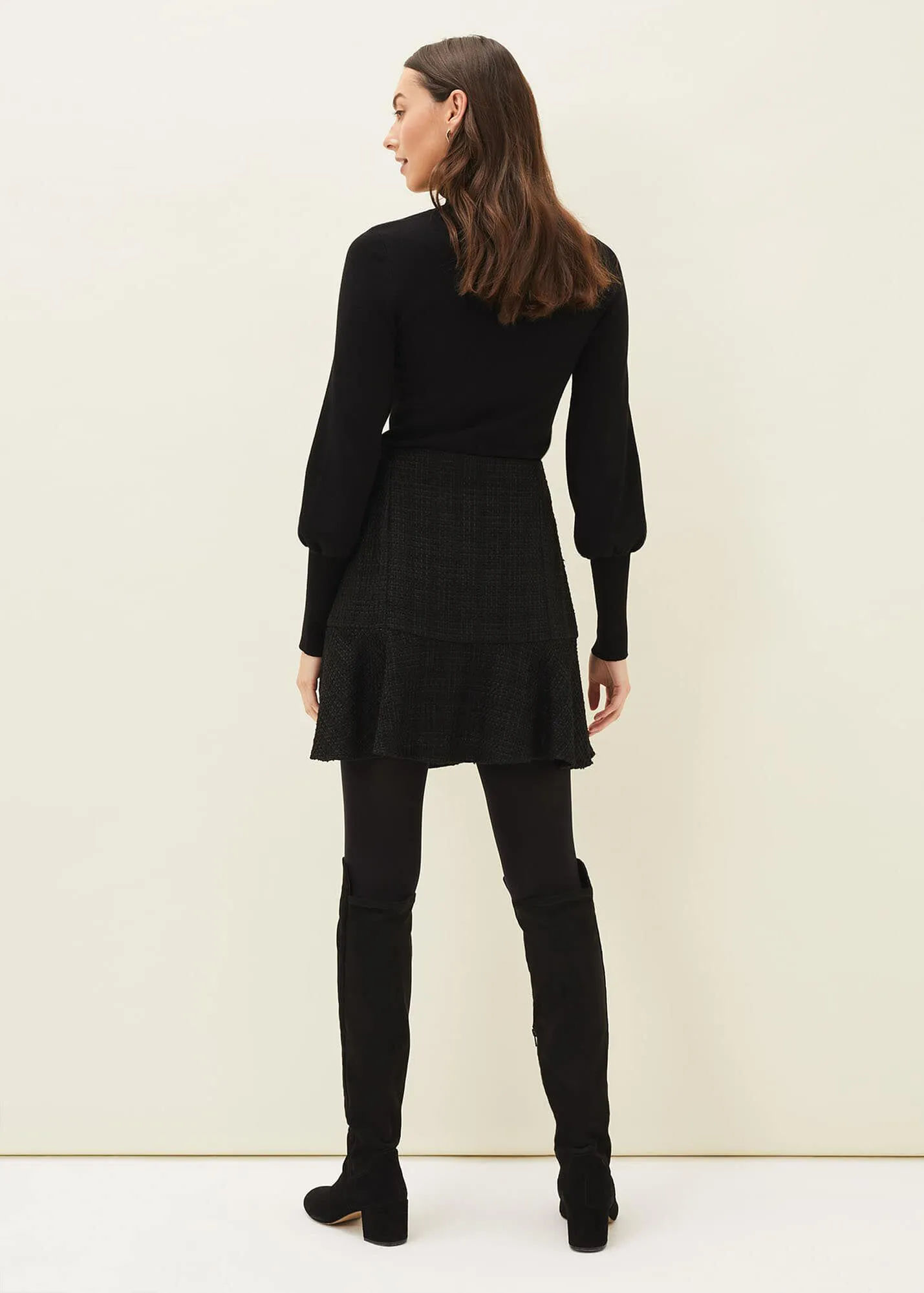 Ren Tweed Mini Skirt