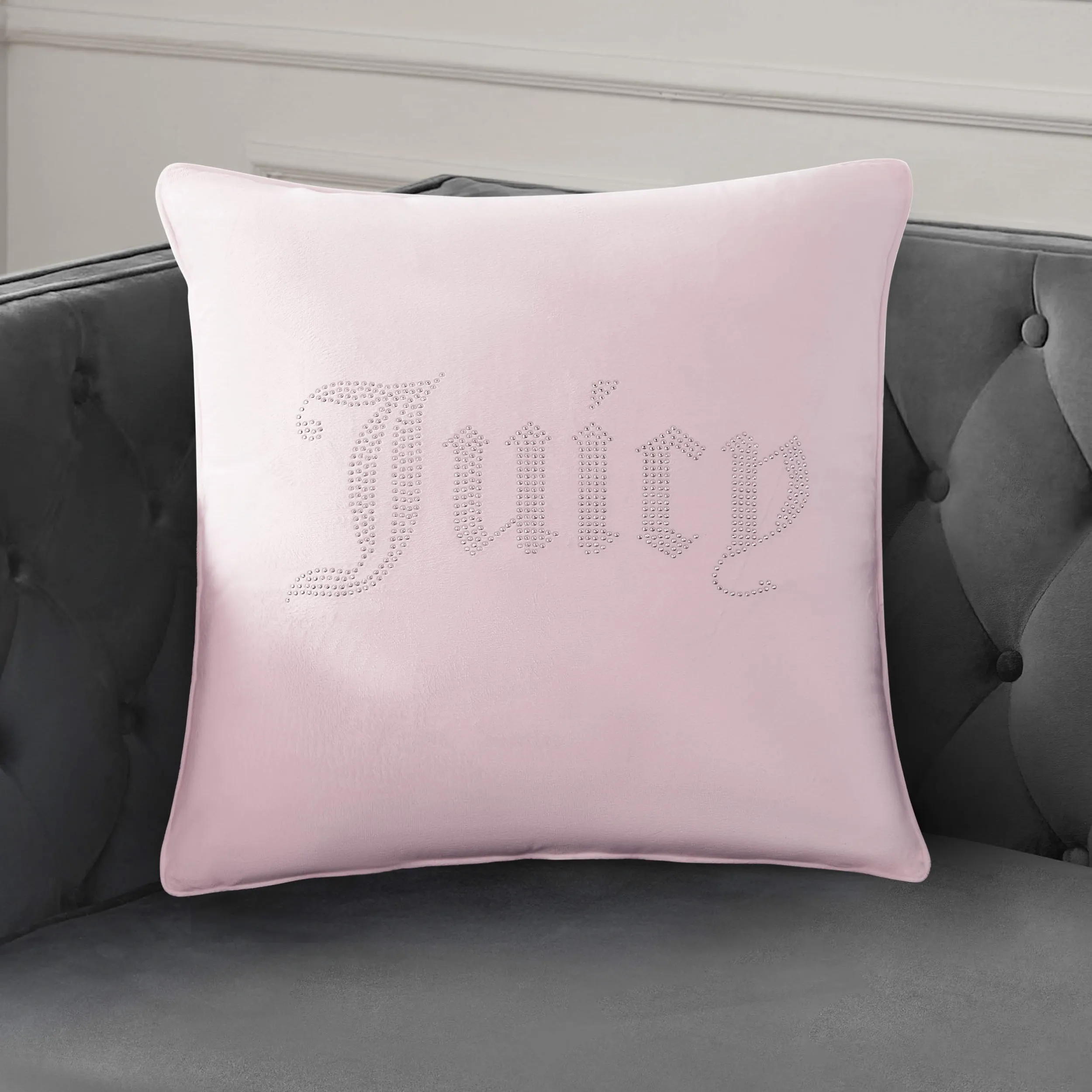 Rhinestone Decorative Pillow