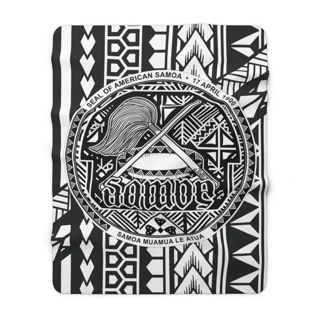 Samoa Shield Tribal  Blanket