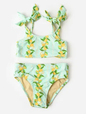     SHADE CRITTERS  Girls' Bunny Tie Bikini Set    