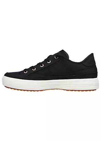 Skechers Black Arch Fit Arcade Meet Ya There Trainers | Kaleidoscope