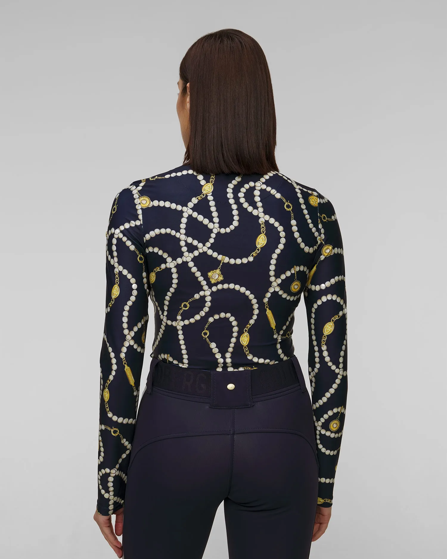 Ski turtleneck with a print Goldbergh Vivienne GB32220244-5635