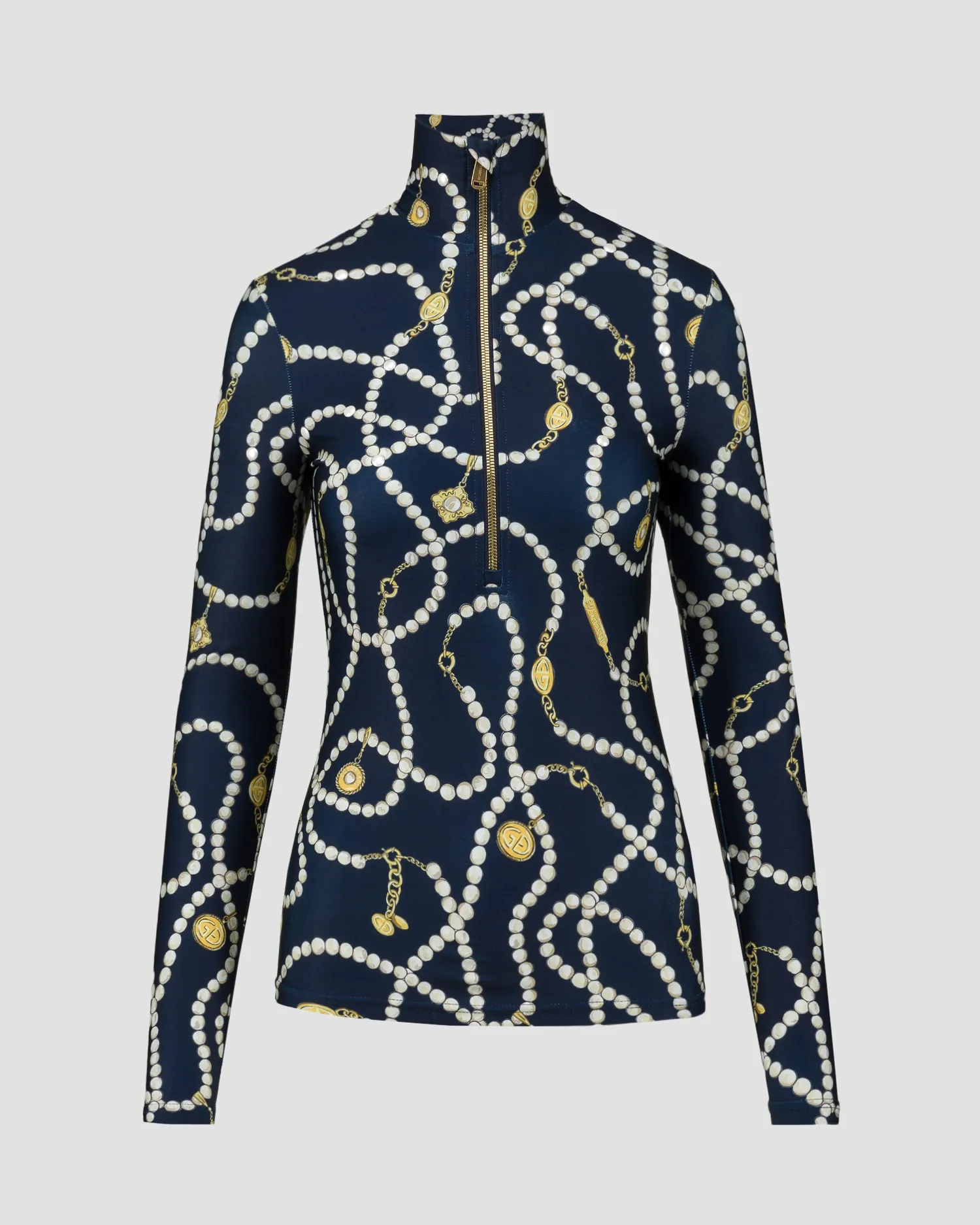 Ski turtleneck with a print Goldbergh Vivienne GB32220244-5635