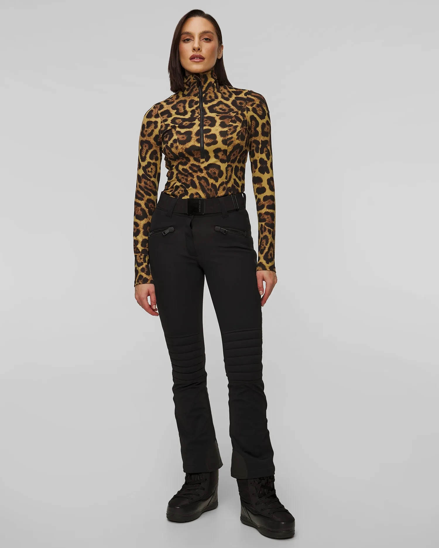 Ski turtleneck with an animal print Goldbergh Leona GB31120244-7250