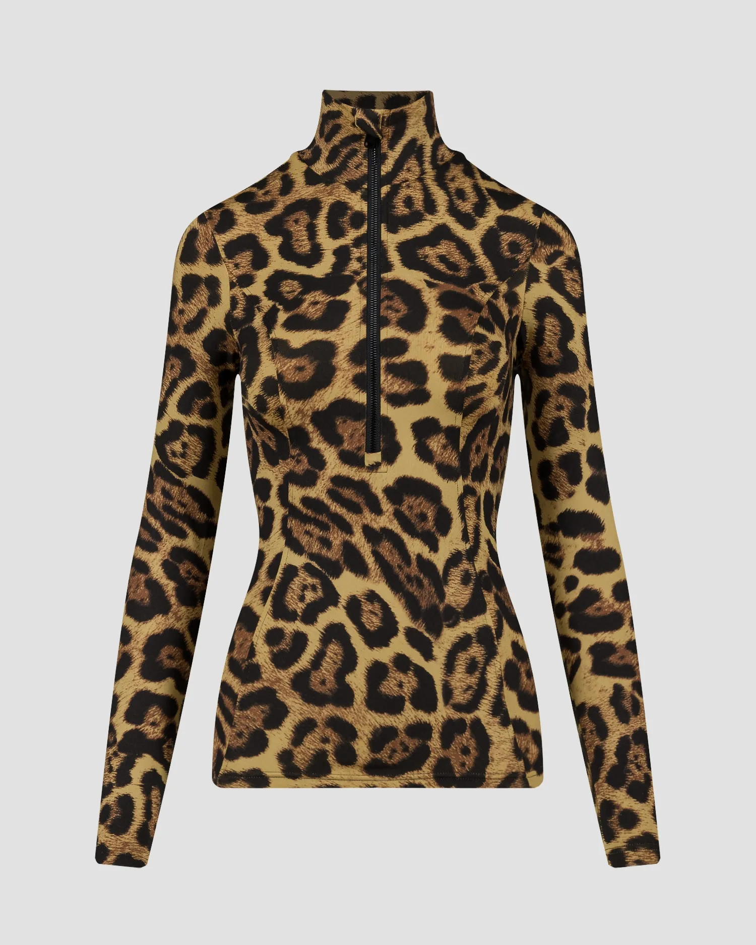 Ski turtleneck with an animal print Goldbergh Leona GB31120244-7250