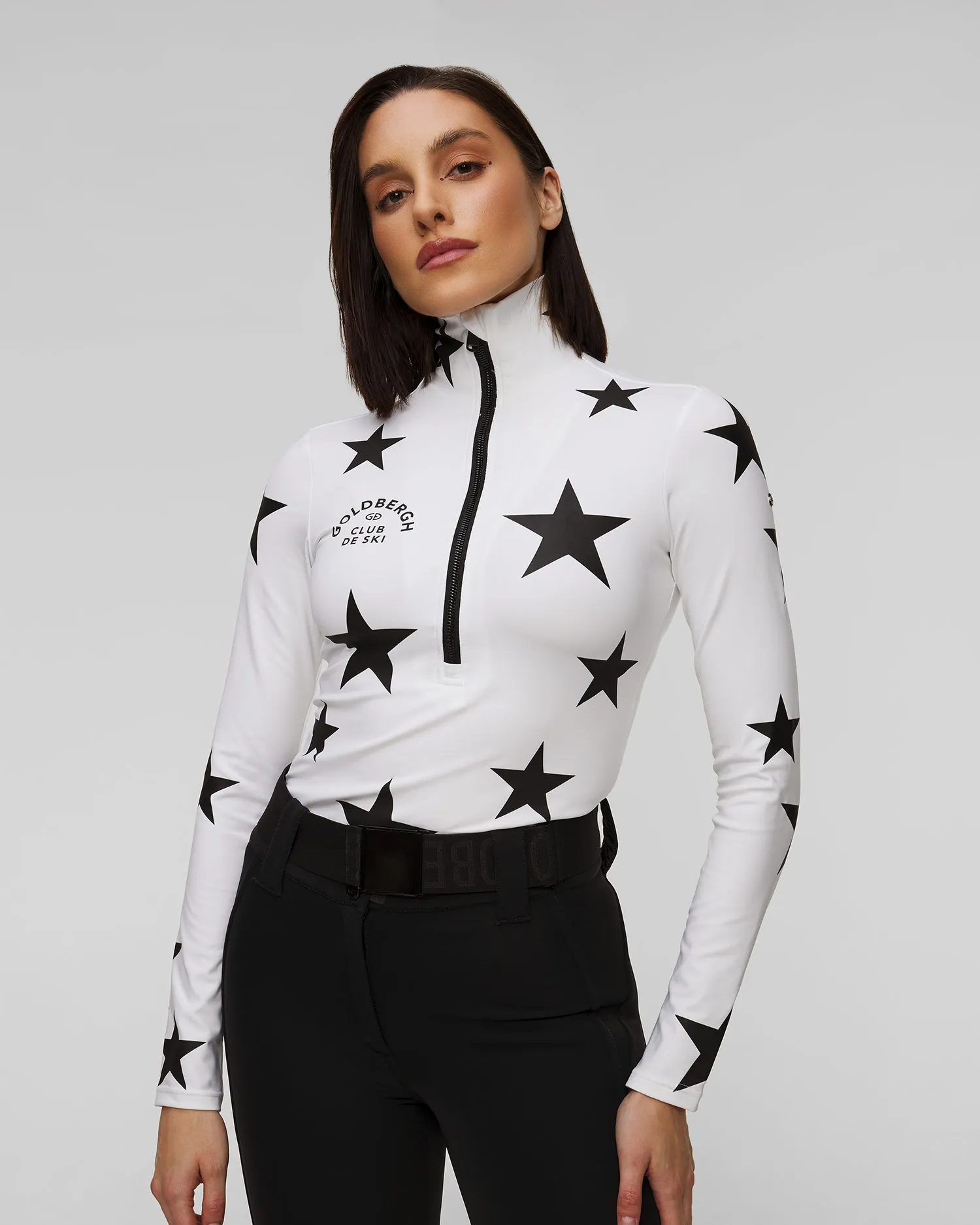 Ski turtleneck with stars Goldbergh Galactique GB31220244-8371