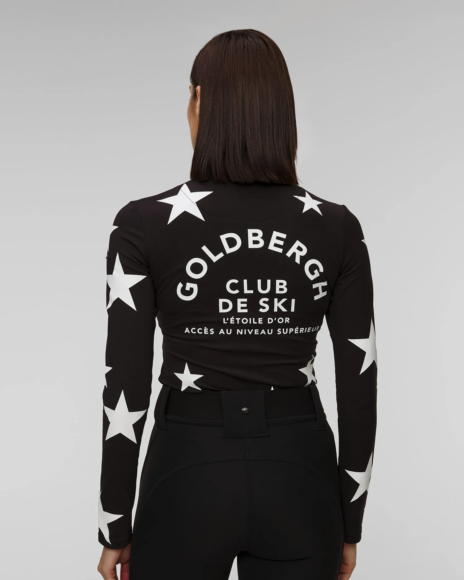 Ski turtleneck with stars Goldbergh Galactique GB31220244-9008