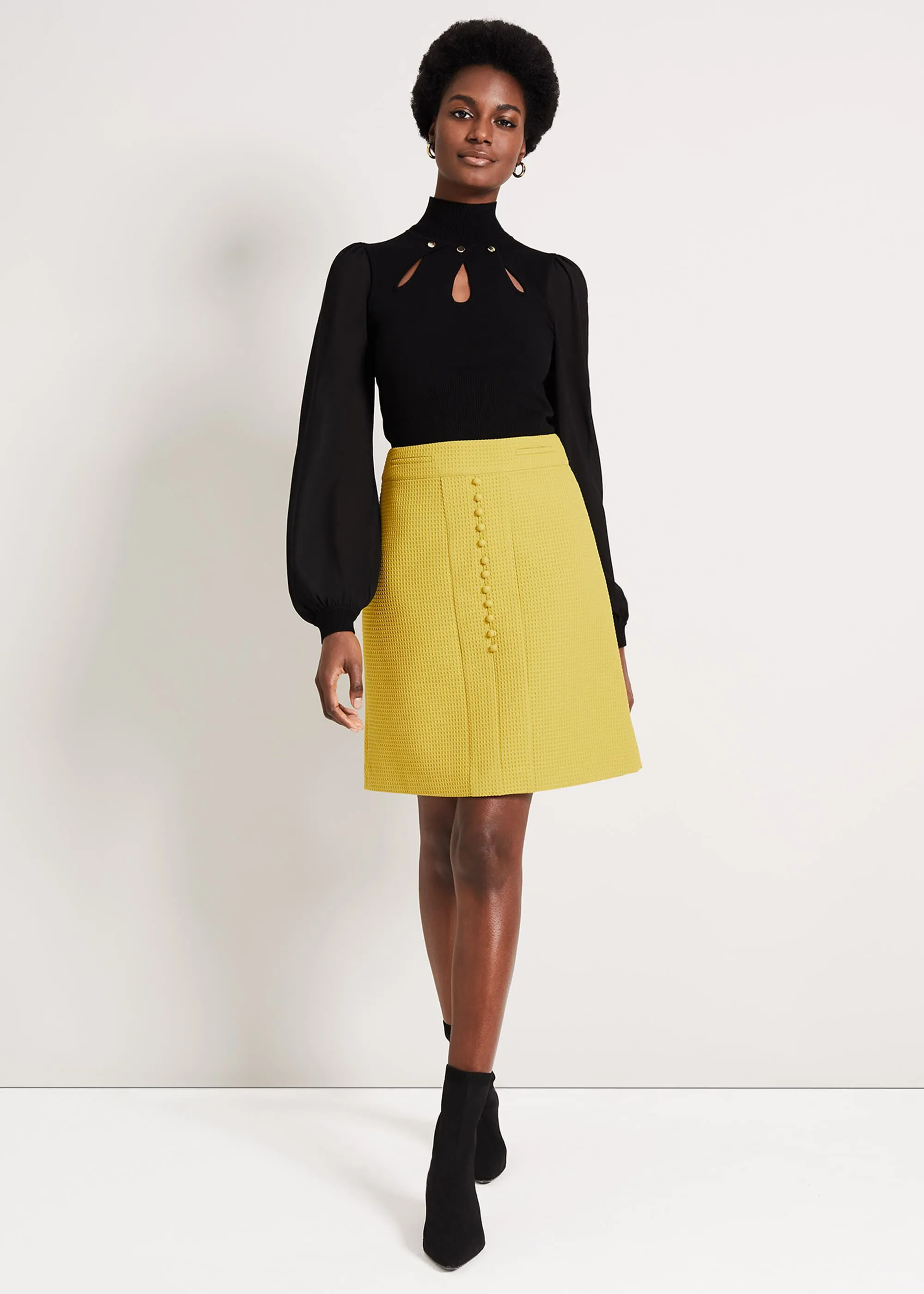 Skye Textured Skirt