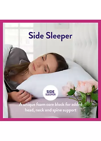 Slumberdown Super Support Cosy Nights Firm Support Pair of Pillows | Kaleidoscope