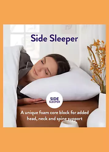 Slumberdown Super Support Firm Support Pack of 4 Pillows | Kaleidoscope