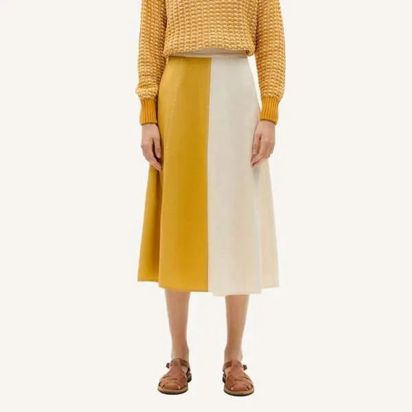 Sofia Skirt - Amber Patched