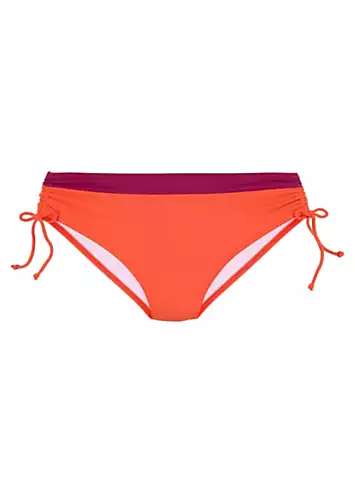 s.Oliver Contrast Side Tie Bikini Bottoms | Grattan