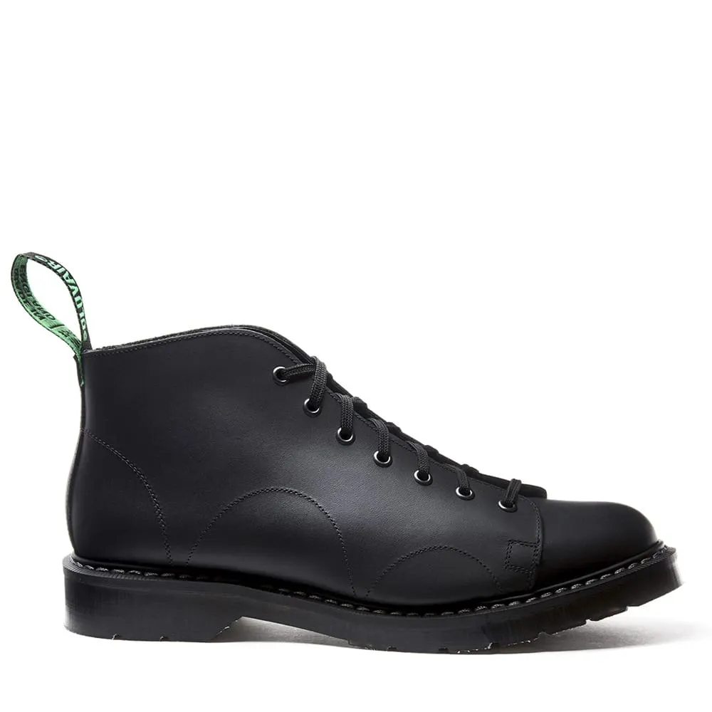 Solovair Black Greasy Monkey Boot