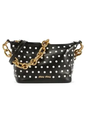 Spirit Studded Shoulder Bag Black