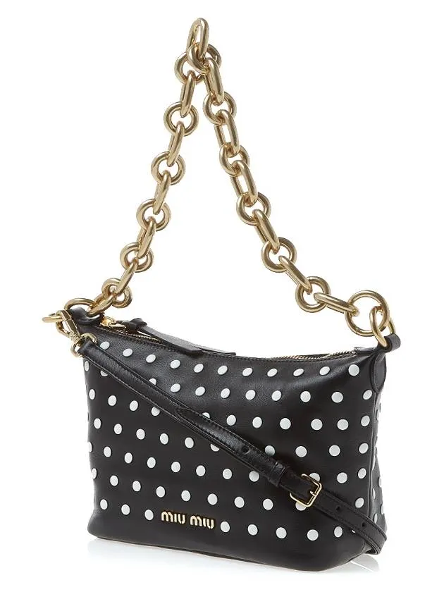 Spirit Studded Shoulder Bag Black