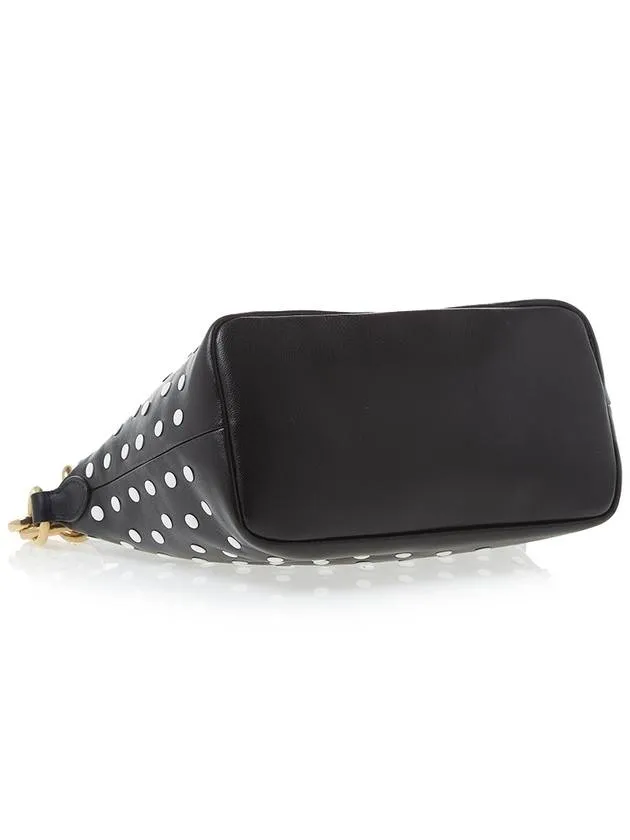 Spirit Studded Shoulder Bag Black