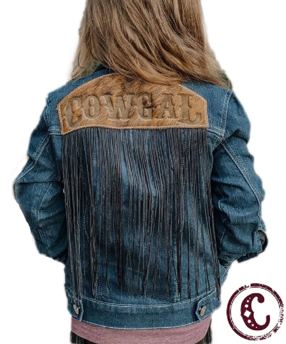 The Whole Herd Girls' Cowgal Denim Jacket