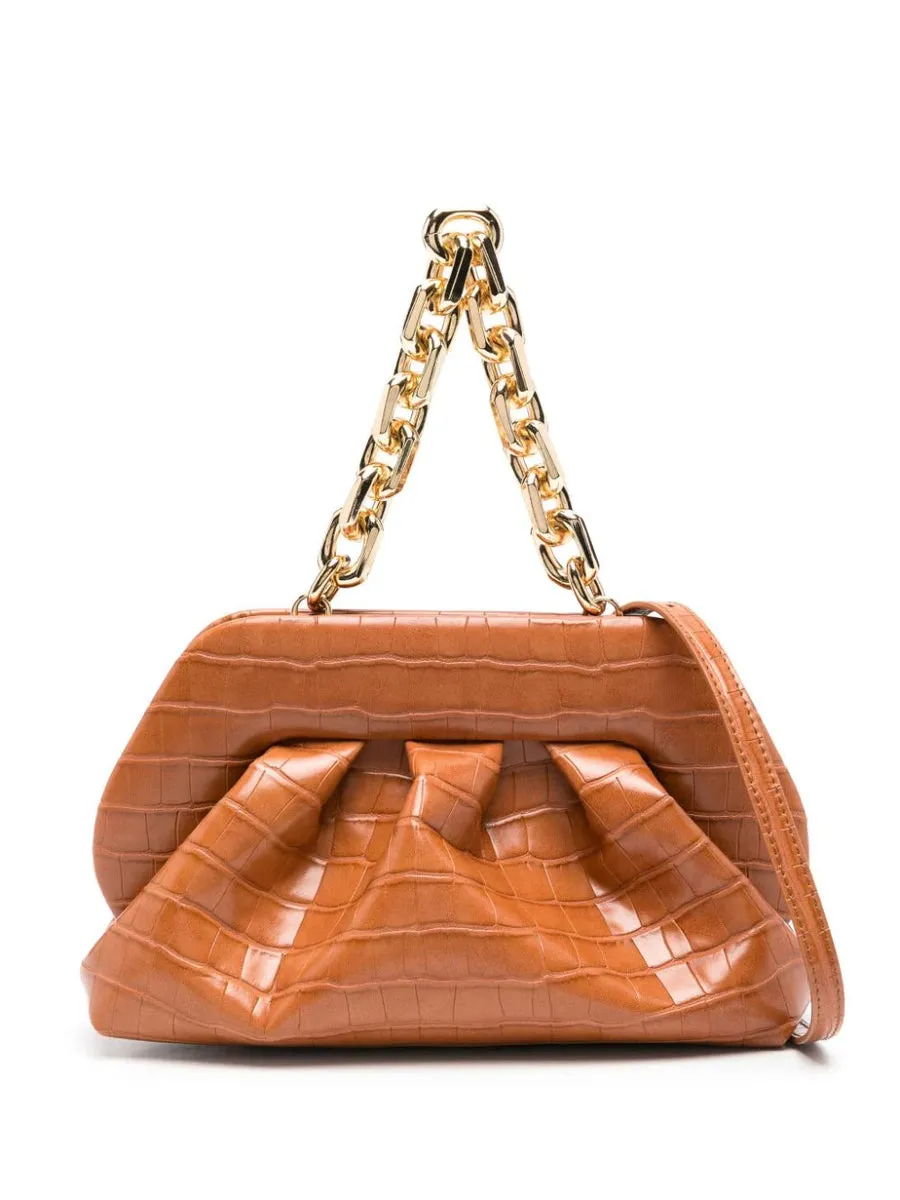 Themoire    Themoire Tia Croco Shoulder Bag