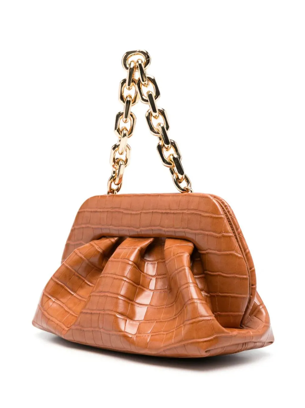 Themoire    Themoire Tia Croco Shoulder Bag