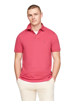 Tommy hilfiger   Cotton polo shirt  - Pink