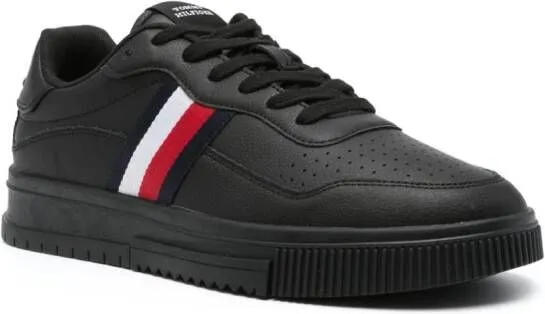 Tommy Hilfiger Supercup stripe-detailing sneakers Black