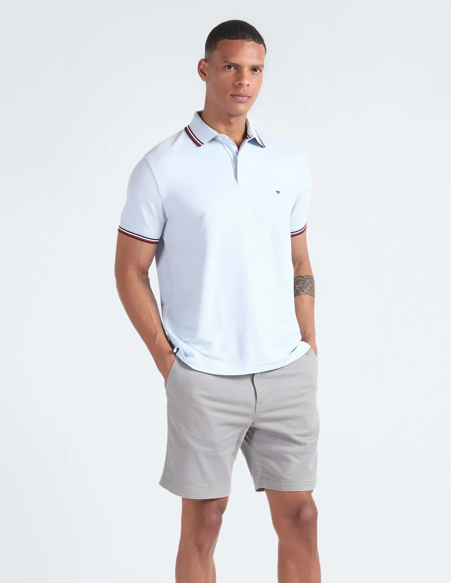 Tommy Hilfiger Sustainable Tipped Polo Shirt