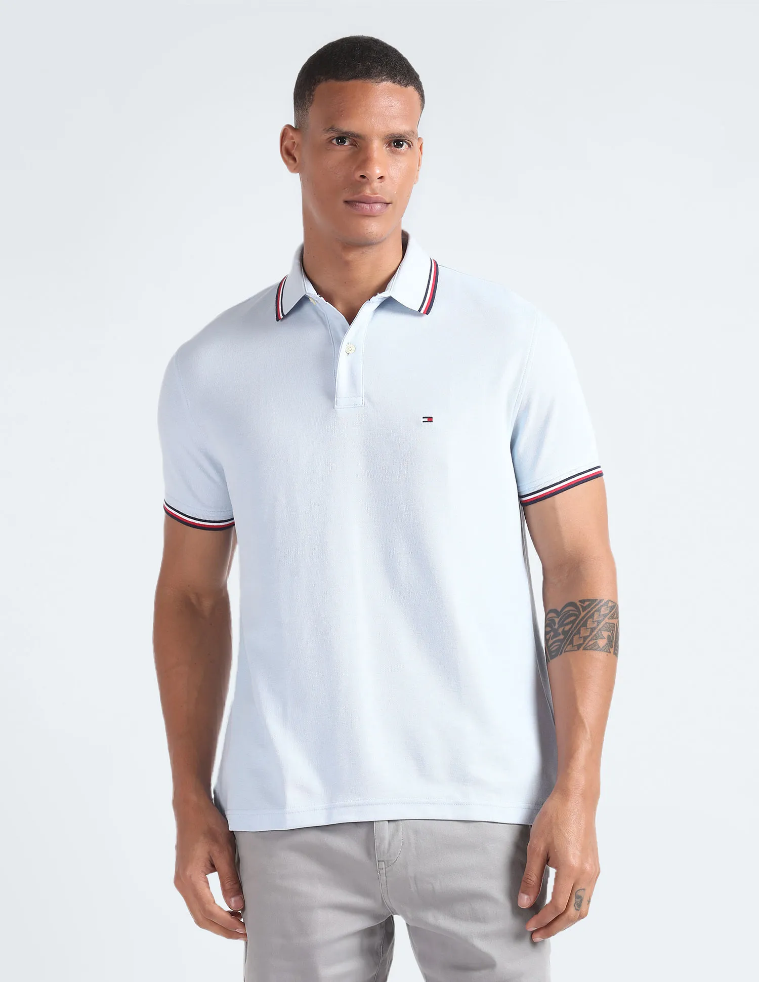 Tommy Hilfiger Sustainable Tipped Polo Shirt