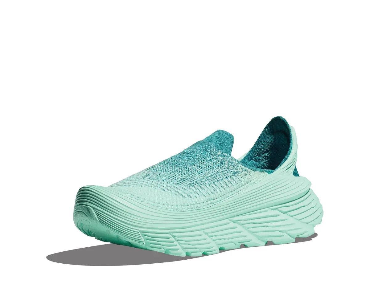 UNISEX HOKA RESTORE TC SLIP ON SHOE | OCEAN MIST / SUNLIT OCEAN