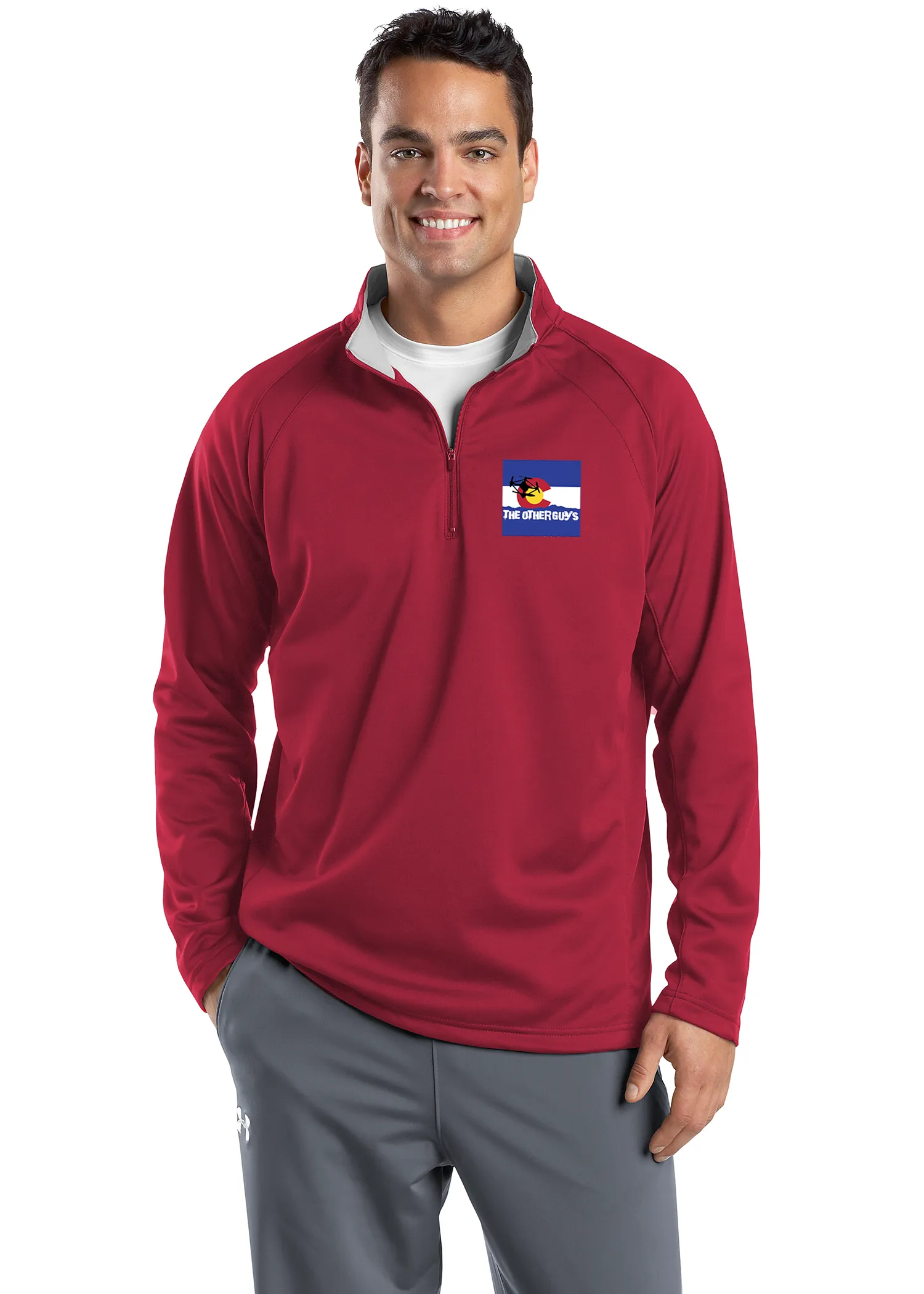 Up & Away - Sport-Tek Sport-Wick 1/4-Zip Fleece Pullover (F243)