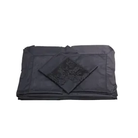 Valeron Arles Navy Superking Quilt Cover Set