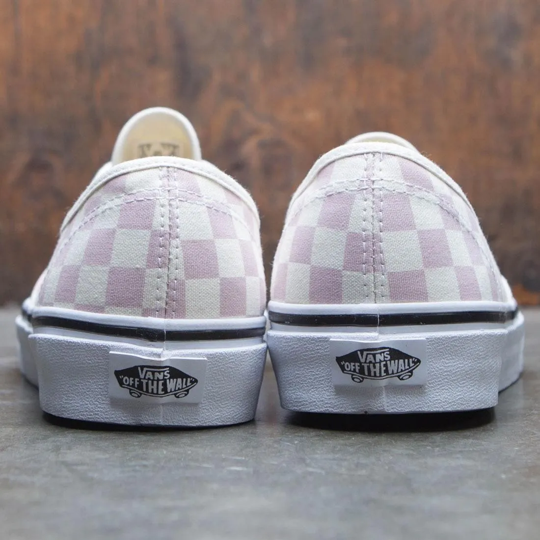 Vans Men Authentic - Checkerboard (pink / cream)