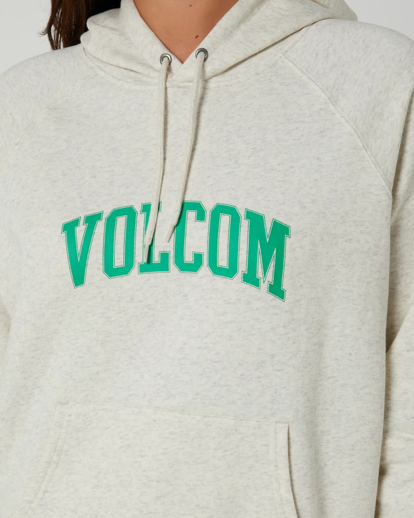 Volcom Get More Hoodie - Oat Marle | SurfStitch