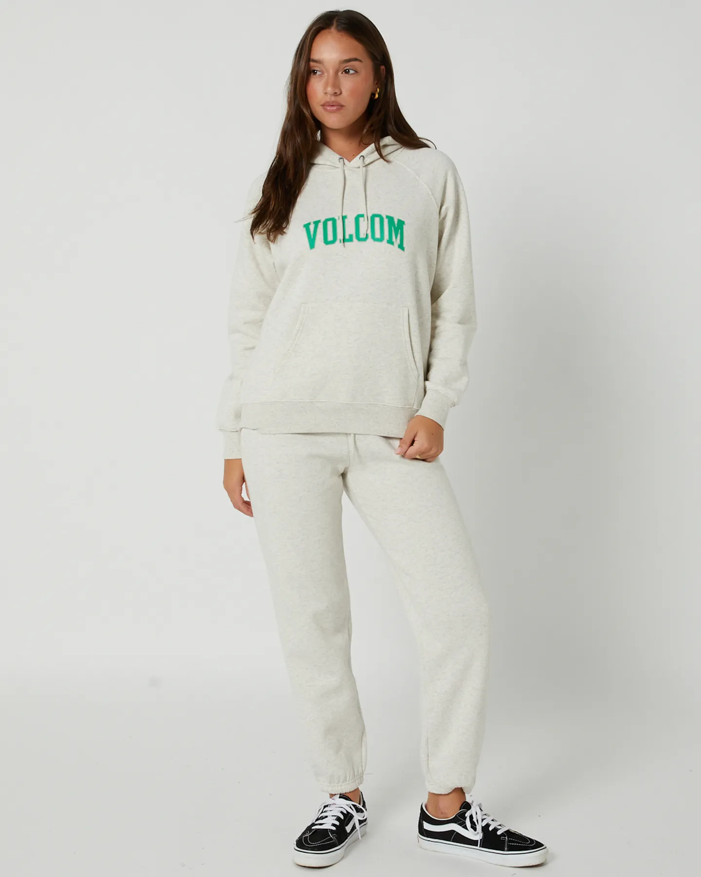 Volcom Get More Hoodie - Oat Marle | SurfStitch